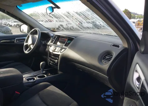 2014 Nissan Pathfinder S из США, поврежденный, VIN 5N1AR2MN6EC638430